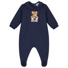 طقم هدايا افرول بالشعار بطبعه تيدى بير باللون الكحلى, 2, hi-res