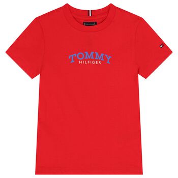 Boys Red Logo T-Shirt