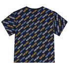 Boys Navy Blue Logo T-Shirt, 1, hi-res