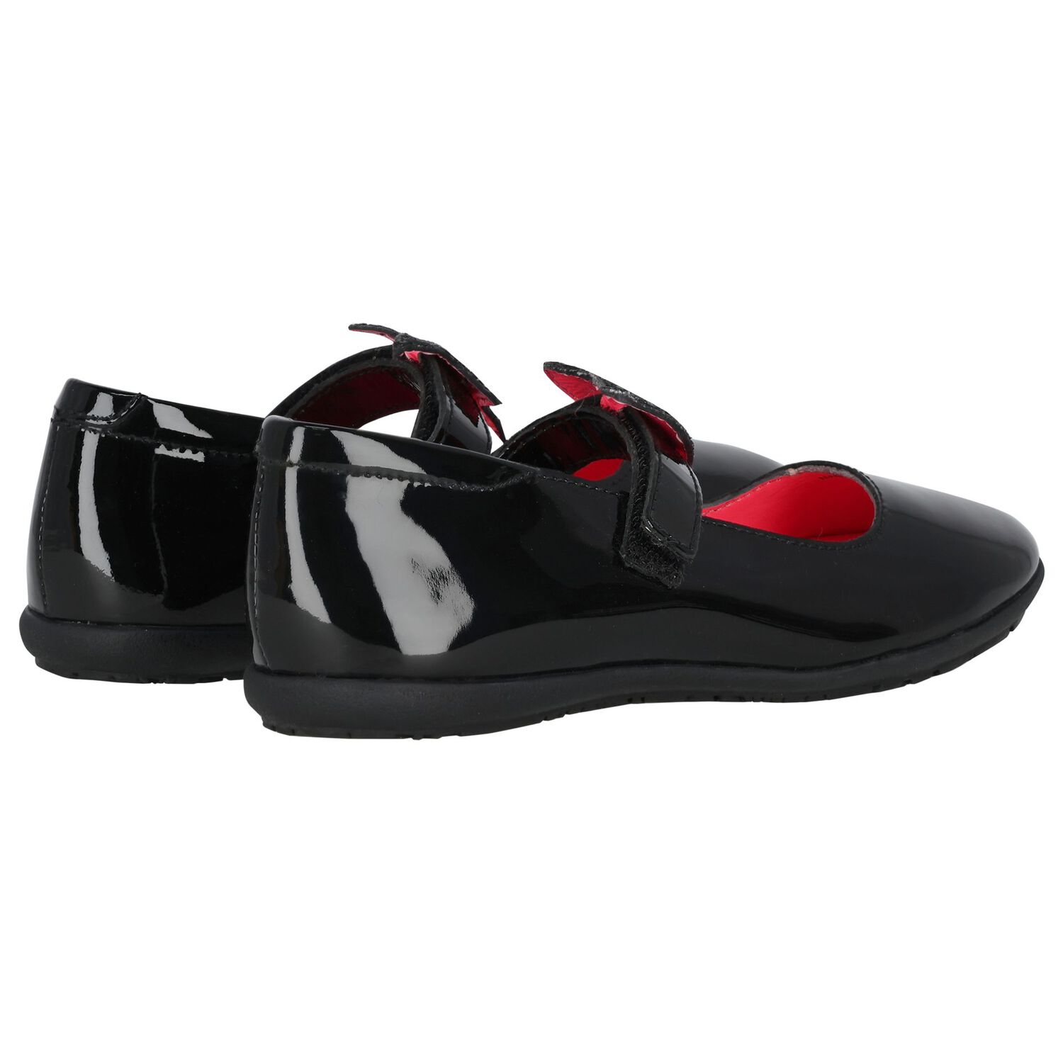 Girls Black Patent Leather Shoes, 1, hi-res image number null