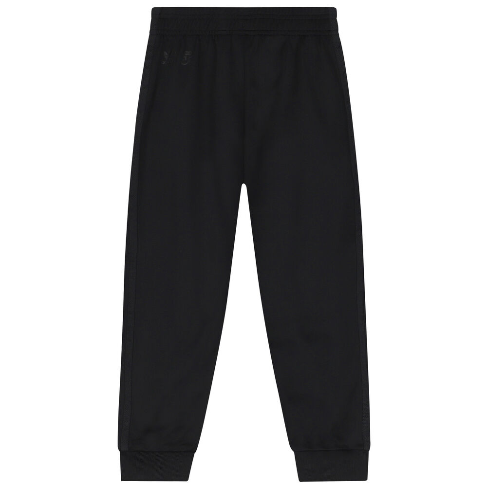adidas Originals Black Logo Tracksuit Junior Couture