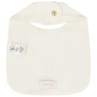 Ivory Logo Baby Bib, 1, hi-res