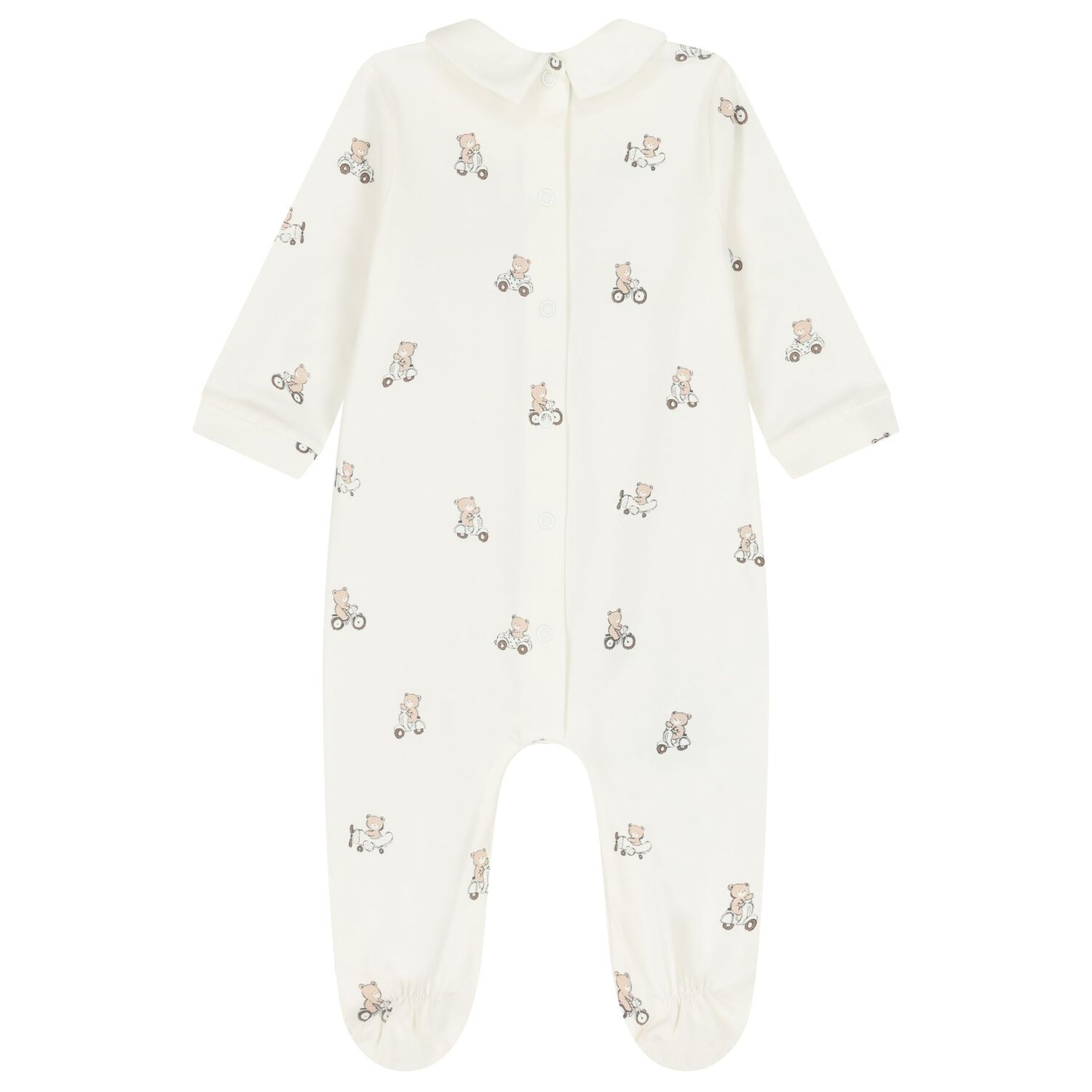 Baby Boys Ivory Babygrows ( 2-Pack ), 1, hi-res
