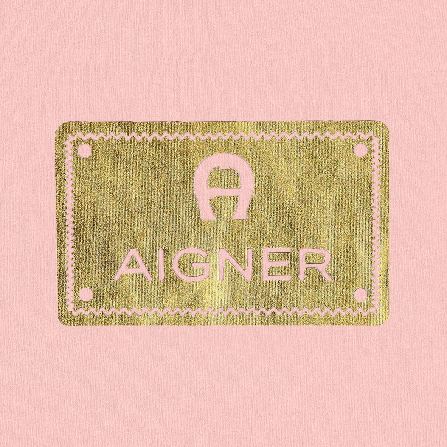 Girls Pink Logo T-shirt, 3, hi-res image number null