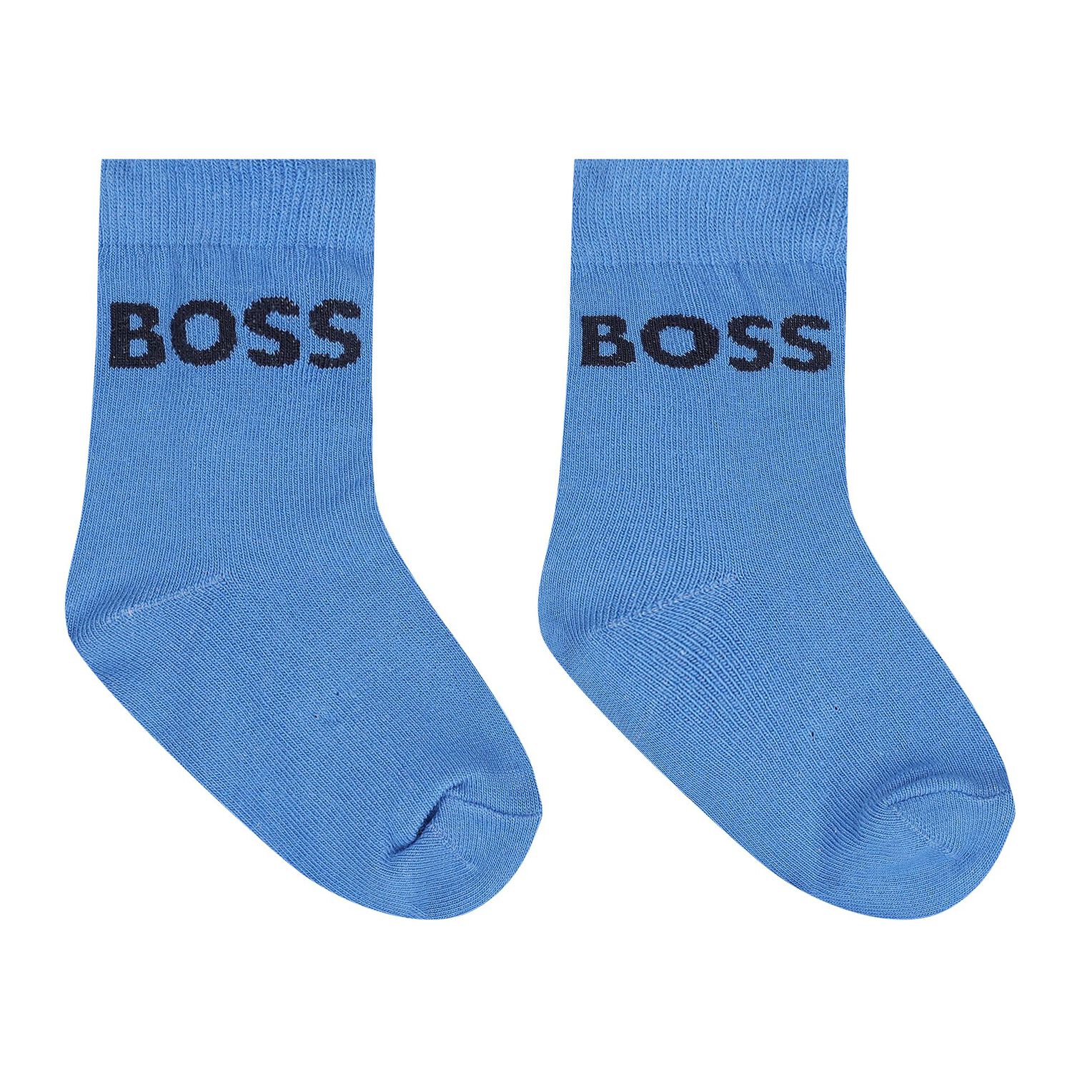 Baby Boys Multi-Colored Logo Socks ( 3-Pack ), 2, hi-res image number null