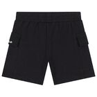 Boys Blue & Black Ikonik Shorts Set, 1, hi-res