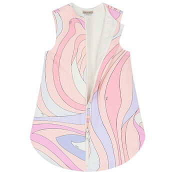 Baby Girls Pink Abstract Baby Nest