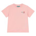 Younger Girls Pink Logo T-Shirt, 1, hi-res