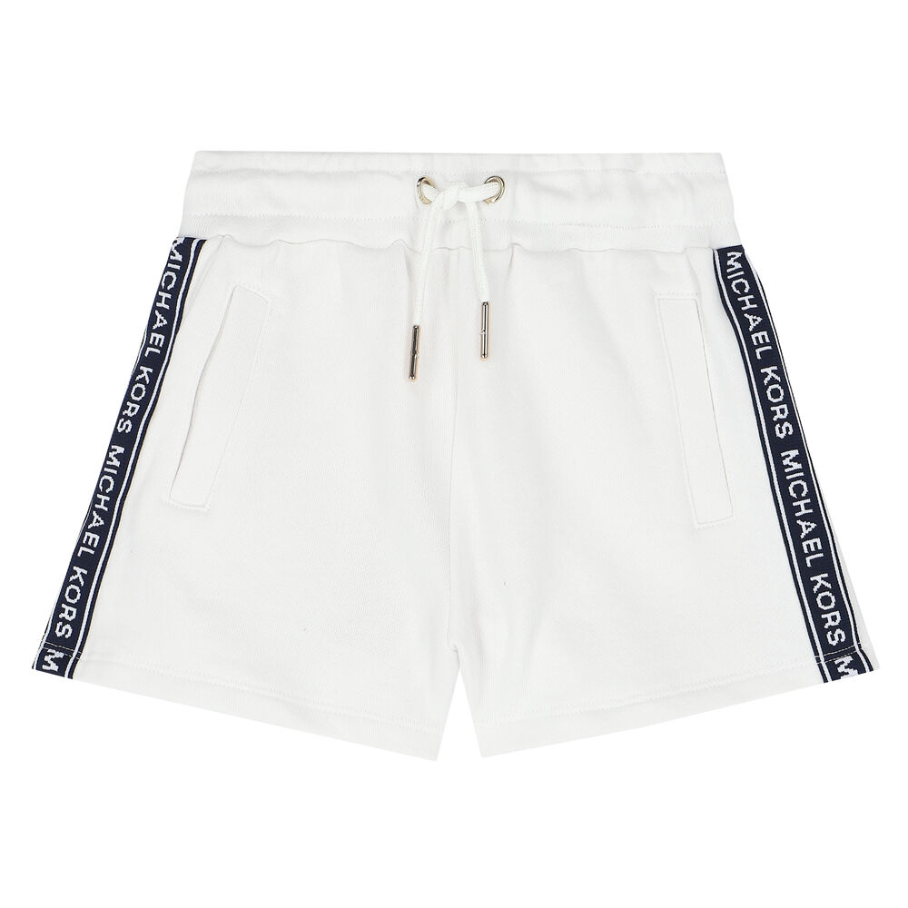 White michael kors shorts