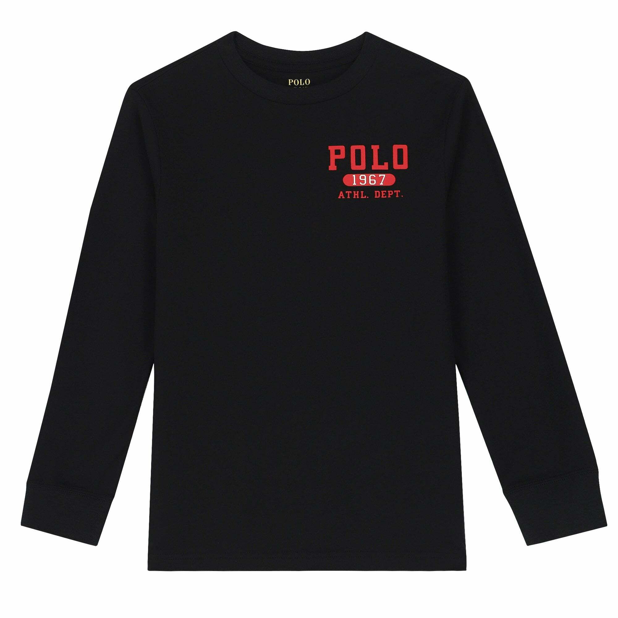 Ralph Lauren Boys Black Logo T Shirt Junior Couture Bahrain