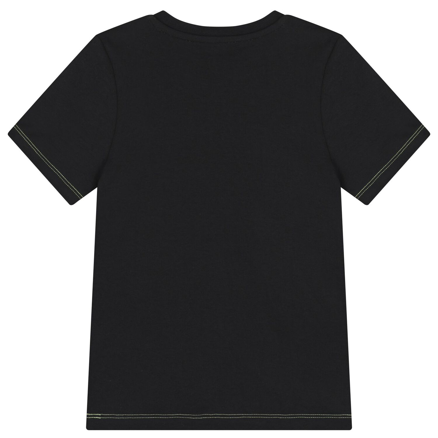 Boys Black Logo T-Shirt, 1, hi-res