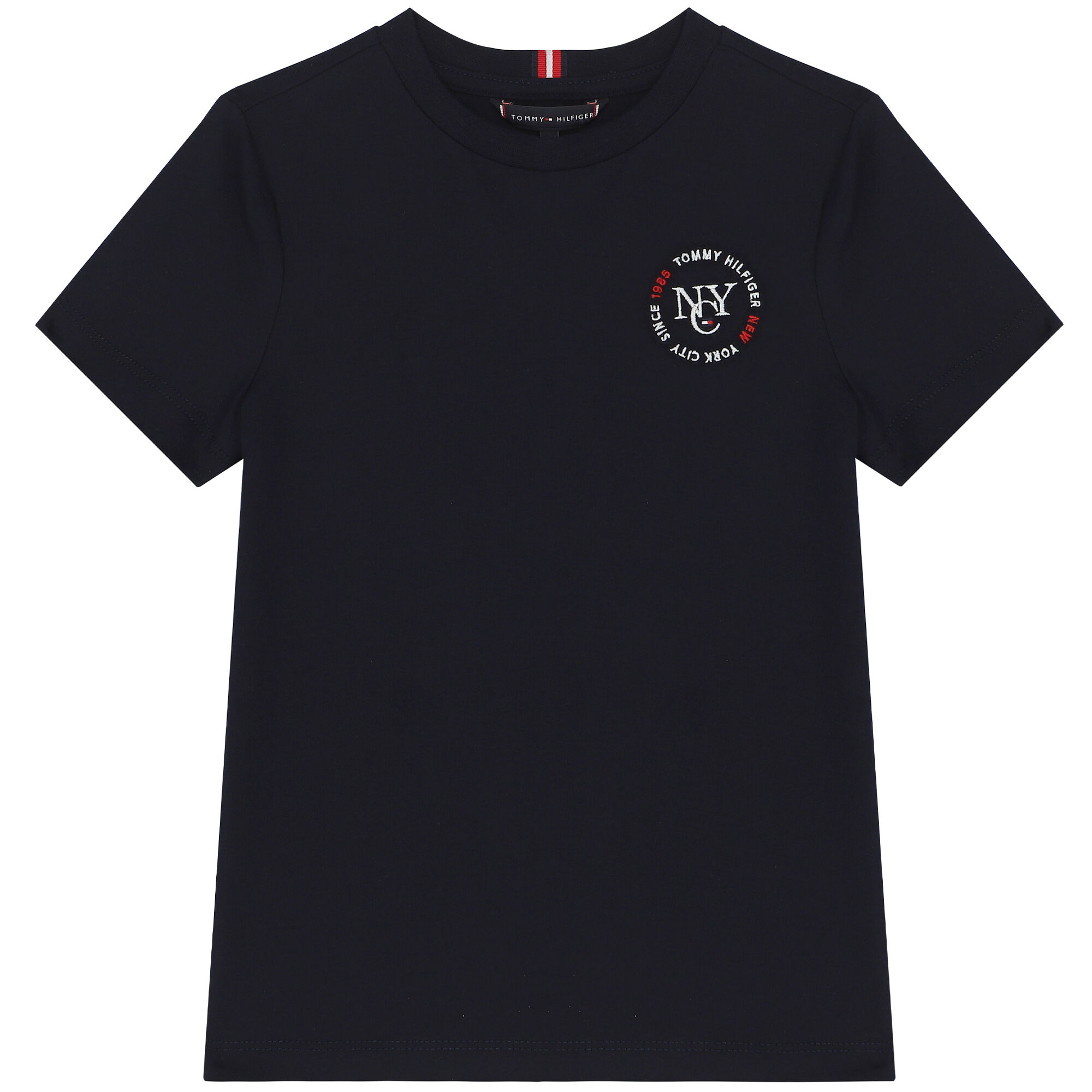 Tommy Hilfiger Boys Navy Logo T Shirt Junior Couture Oman