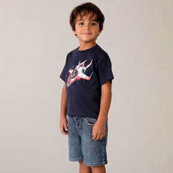 Boys Blue Denim Shorts 