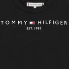 Boys Black Logo T-Shirt, 1, hi-res