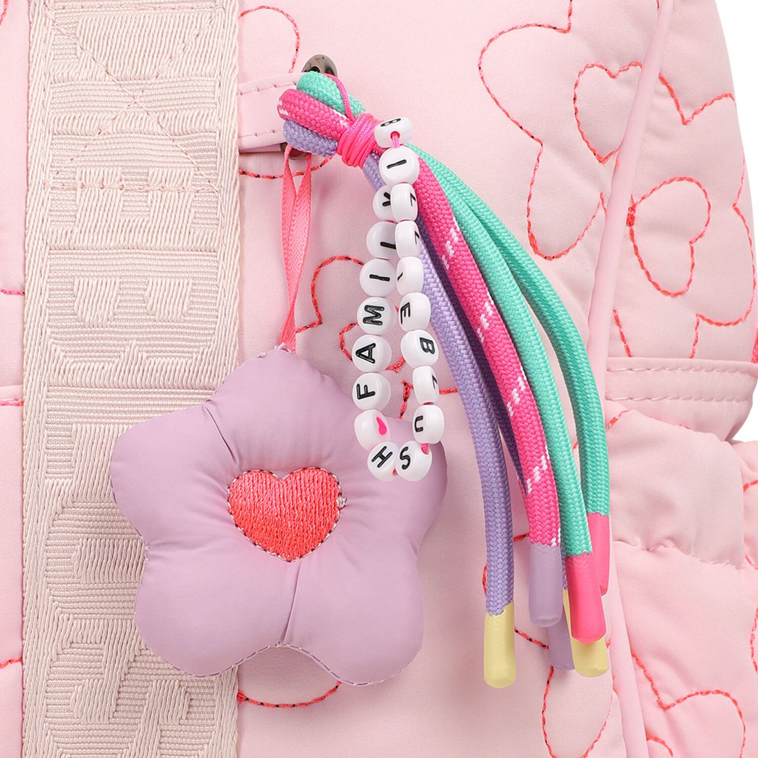 Pink Floral Baby Changing Bag ( 41cm ), 1, hi-res