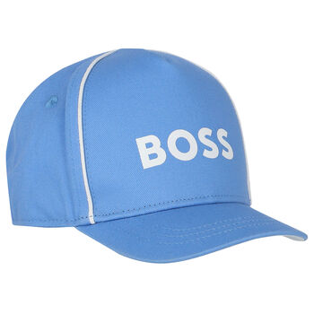 Younger Boys Blue Logo Cap