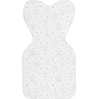 White & Grey Logo Baby Swaddle Up, 1, hi-res