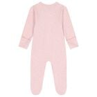 ملابس أطفال للبنات باللونين الأبيض والوردي (عبوة من 4 قطع), 2, hi-res