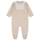 Beige Smocked Babygrow Gift Set, 1, hi-res