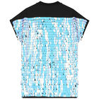 فستان مزين بالترتر باللون الأسود , 1, hi-res