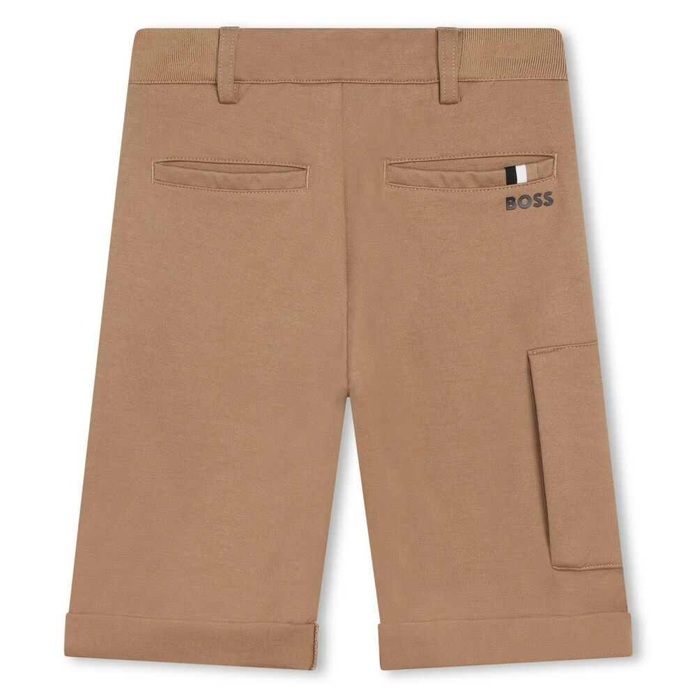 Boss Baby Boys Shorts In Beige main image 1