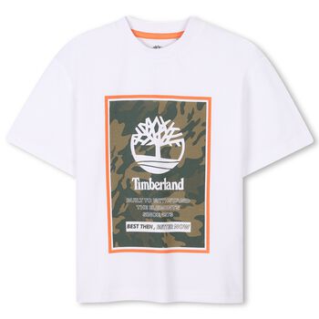 Boys White Logo T-Shirt