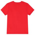 Red Teddy Bear Logo T-Shirt, 3, hi-res