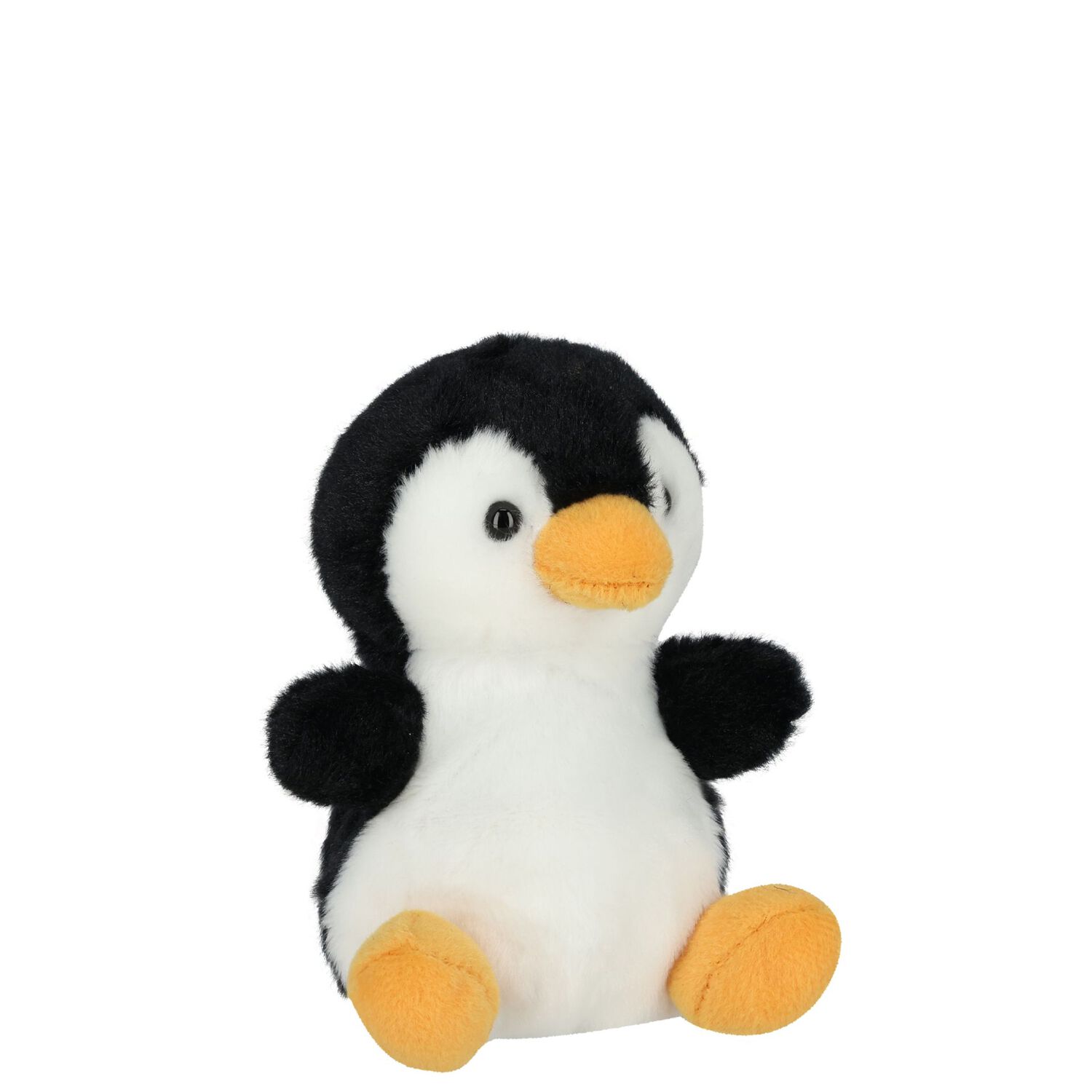 Black & White Chilly Penguin Baby Soft Toy ( 13CM ), 1, hi-res