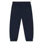 Younger Boys Red, Grey & Navy Blue Tracksuit Set, 2, hi-res