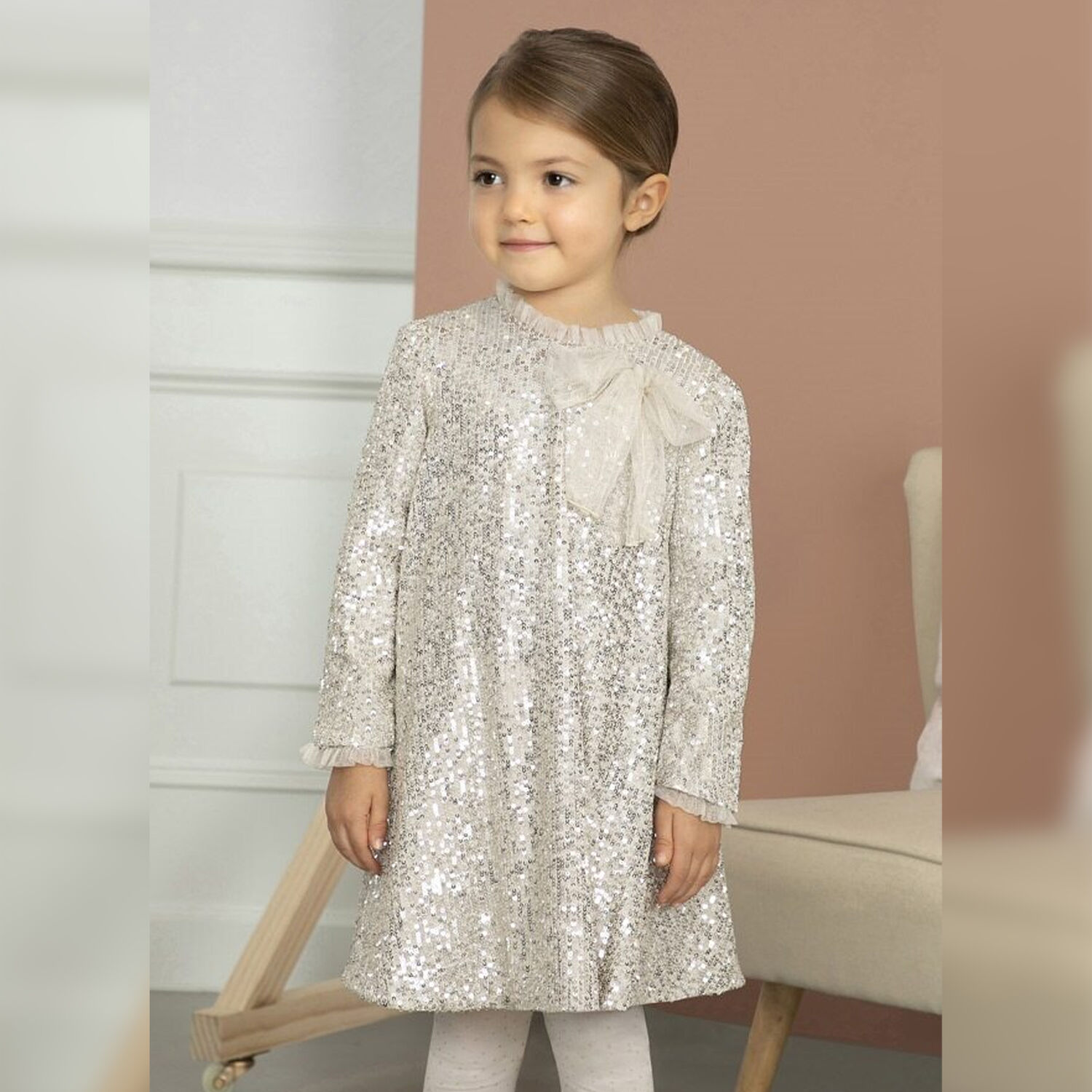 Girls Sequin Special Occasion dress, 1, hi-res image number null