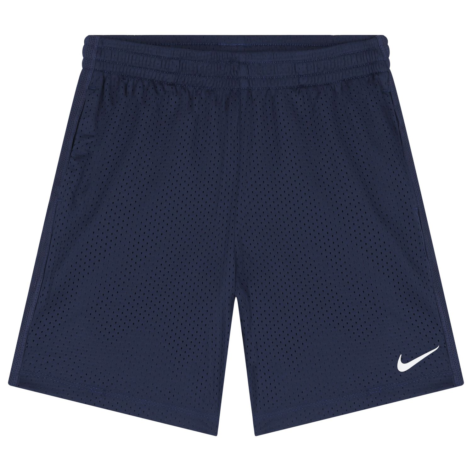 Boys Navy Blue Logo Shorts, 3, hi-res image number null