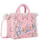 Girls Pink Colette Logo Tote Bag ( 30cm ), 1, hi-res