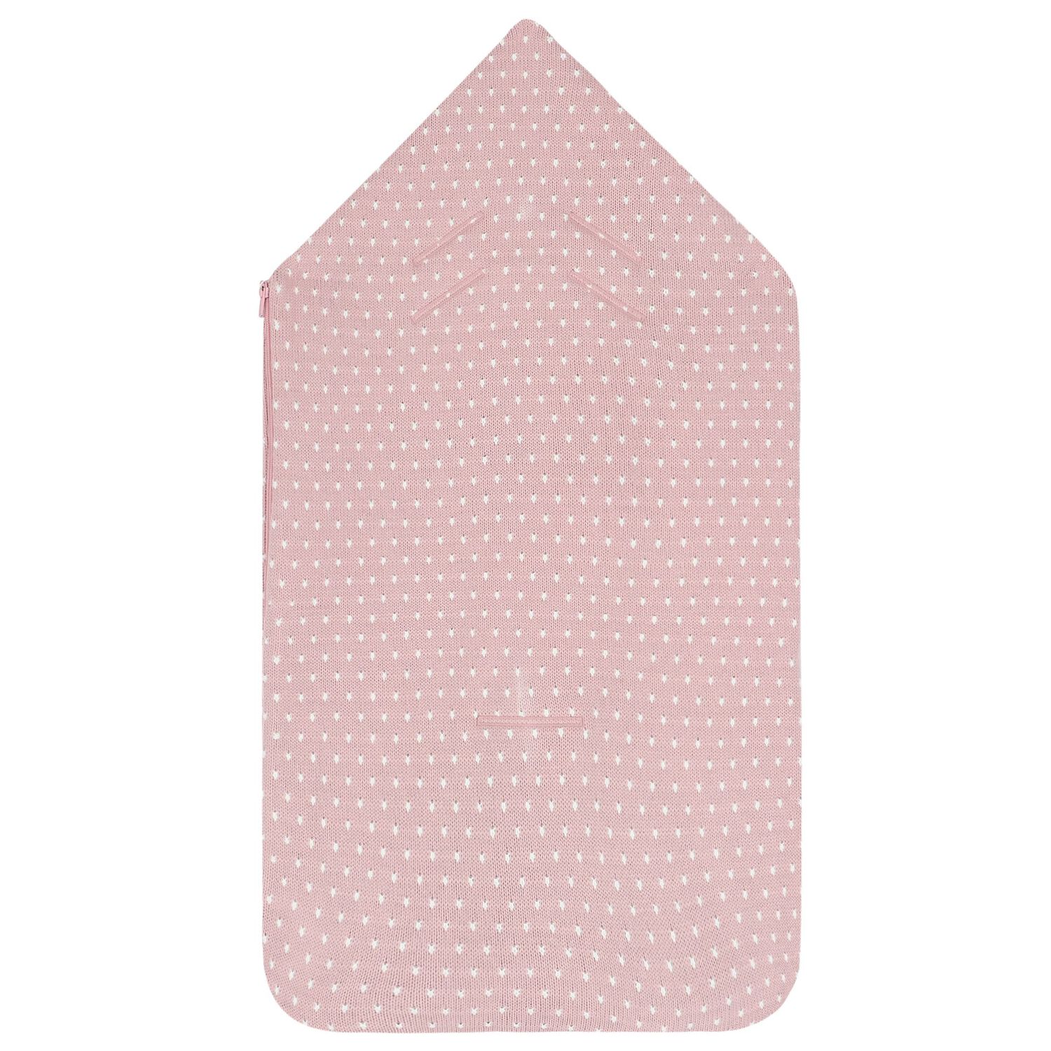 Girls Pink Dots Baby Nest, 1, hi-res
