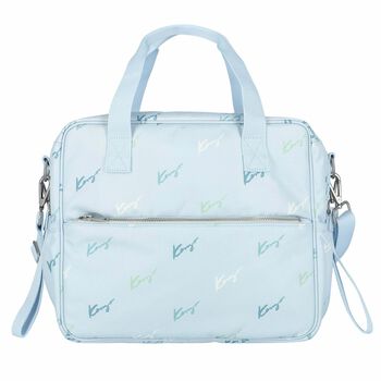 Blue Logo Baby Changing Bag