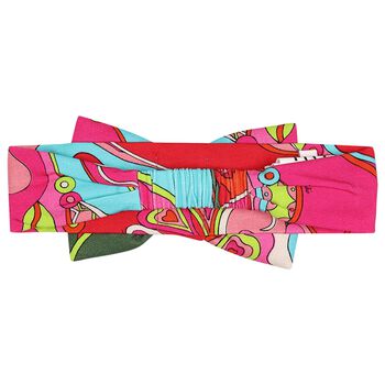 Girls Multi-Coloured Iride Bow Headband