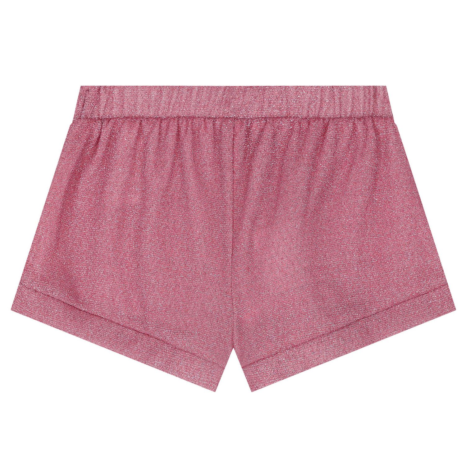 Girls Pink Lumiere Shorts, 1, hi-res image number null