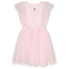 Girls Pink Embellished Tutu Dress, 1, hi-res