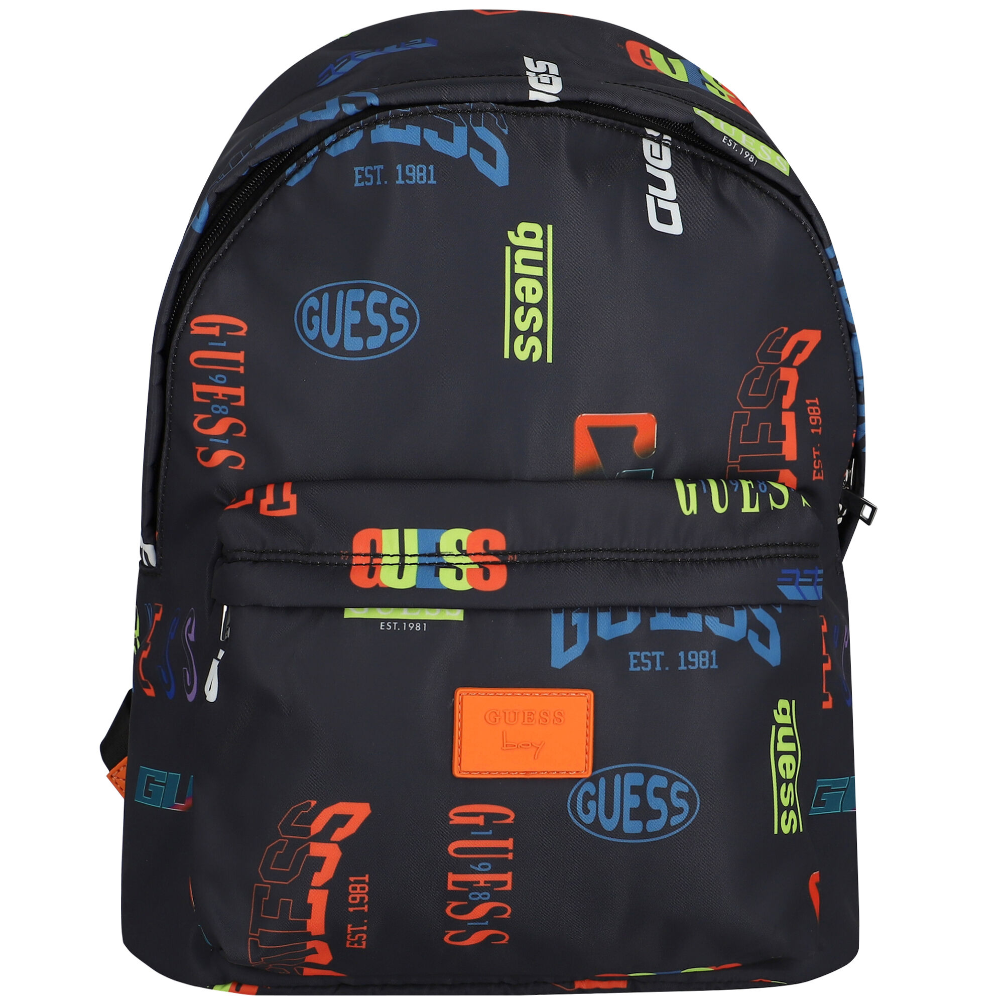 Guess backpack logo clearance