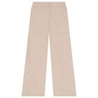 Girls Beige & Grey Spot Tracksuit ( 3 Piece ), 2, hi-res
