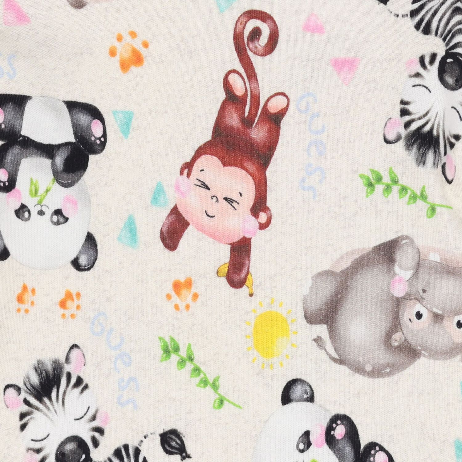 بدلة رياضية بالشعار باللون البيج للأولاد (3 قطع), 1, hi-res image number null