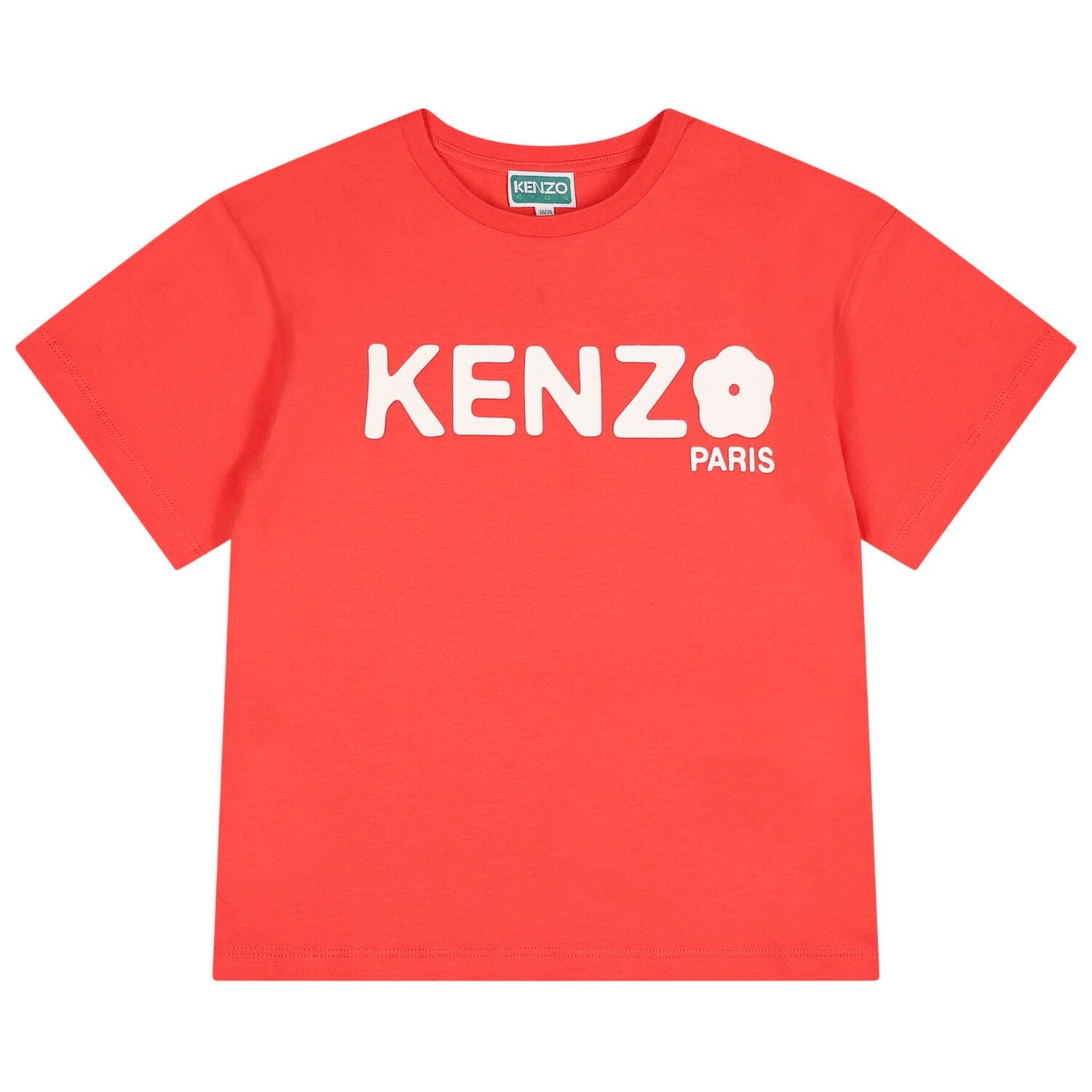 Girls Red Logo T-Shirt, 1, hi-res