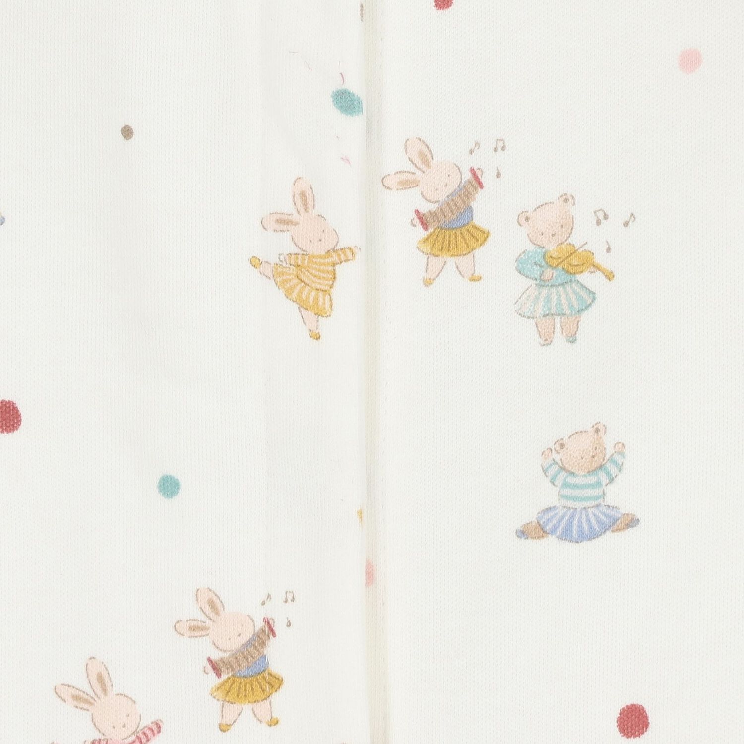 Baby Girls Ivory Babygrows ( 2-Pack ), 1, hi-res