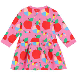 Younger Girls Pink Apple Dress