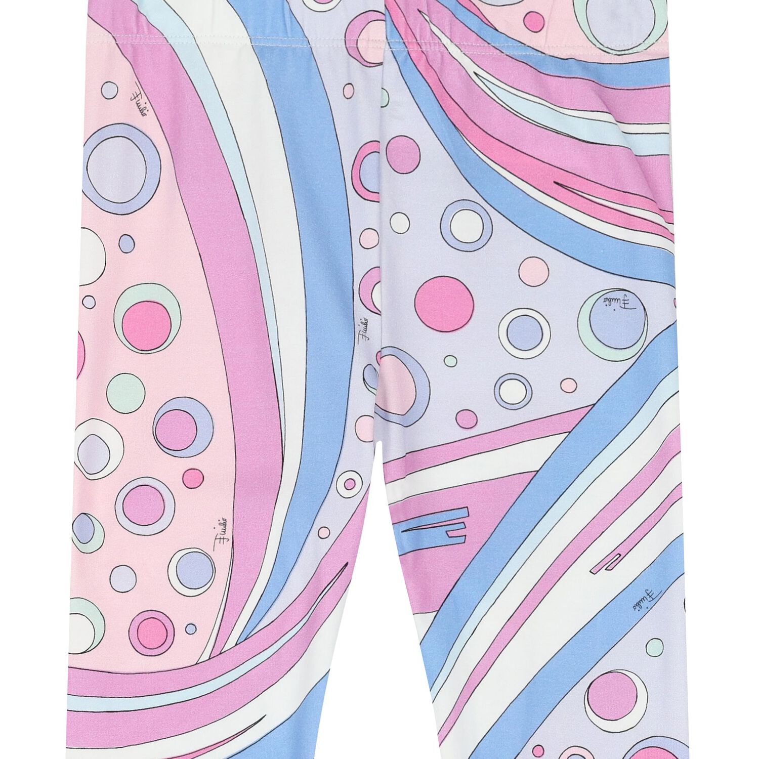 Girls Pink & Lilac Fontane Leggings, 2, hi-res image number null