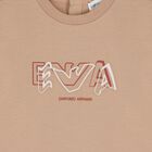 Younger Boys Beige T-Shirts ( 2 Pack ), 2, hi-res