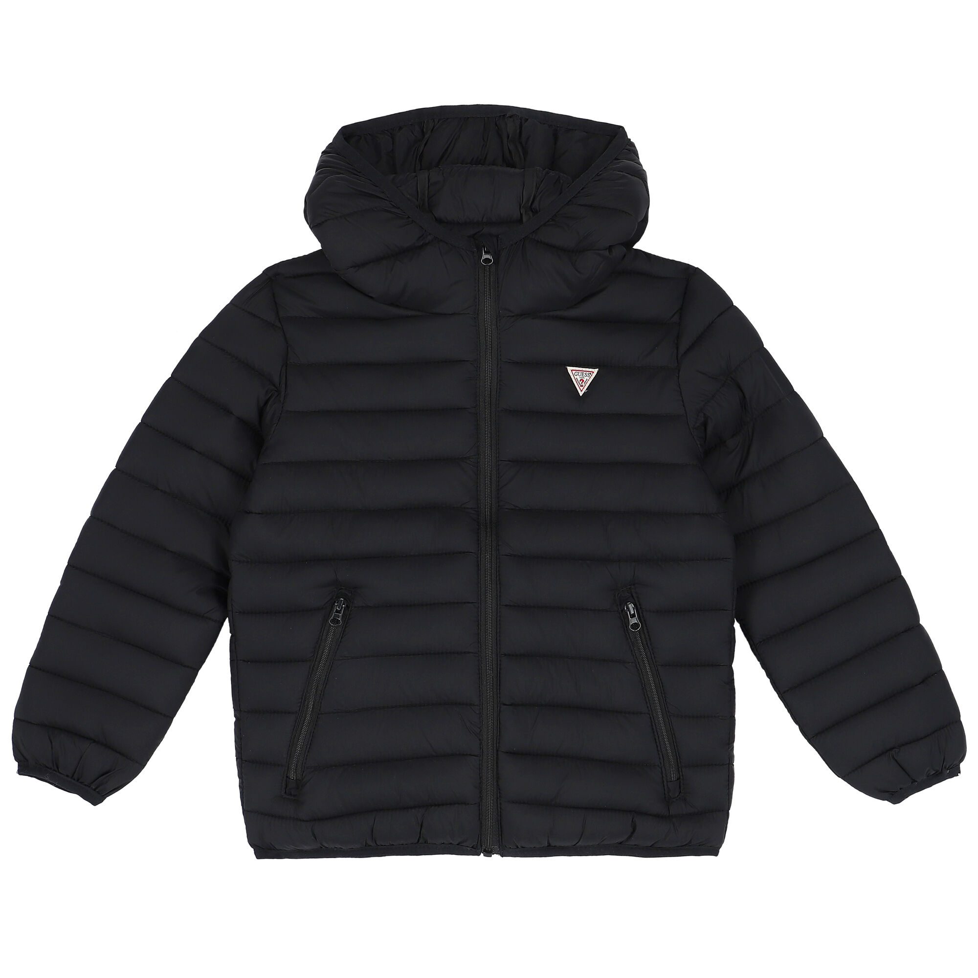 Guess Black Logo Puffer Jacket Junior Couture Australia