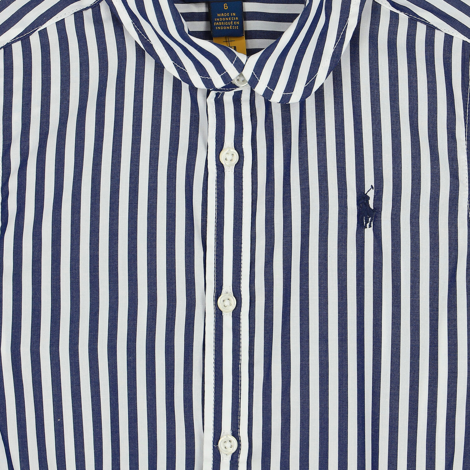 فستان مخطط باللون الكحلى والابيض, 1, hi-res image number null