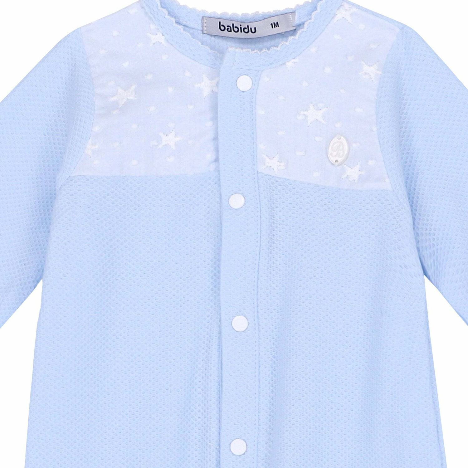 Baby Boys Blue Babygrow, 1, hi-res image number null