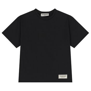 The Giving Movement Black Logo Oversized T- Shirt, 2 Black Logo Oversized T- Shirt