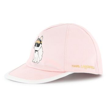 Baby Girls Pink Choupette Cap